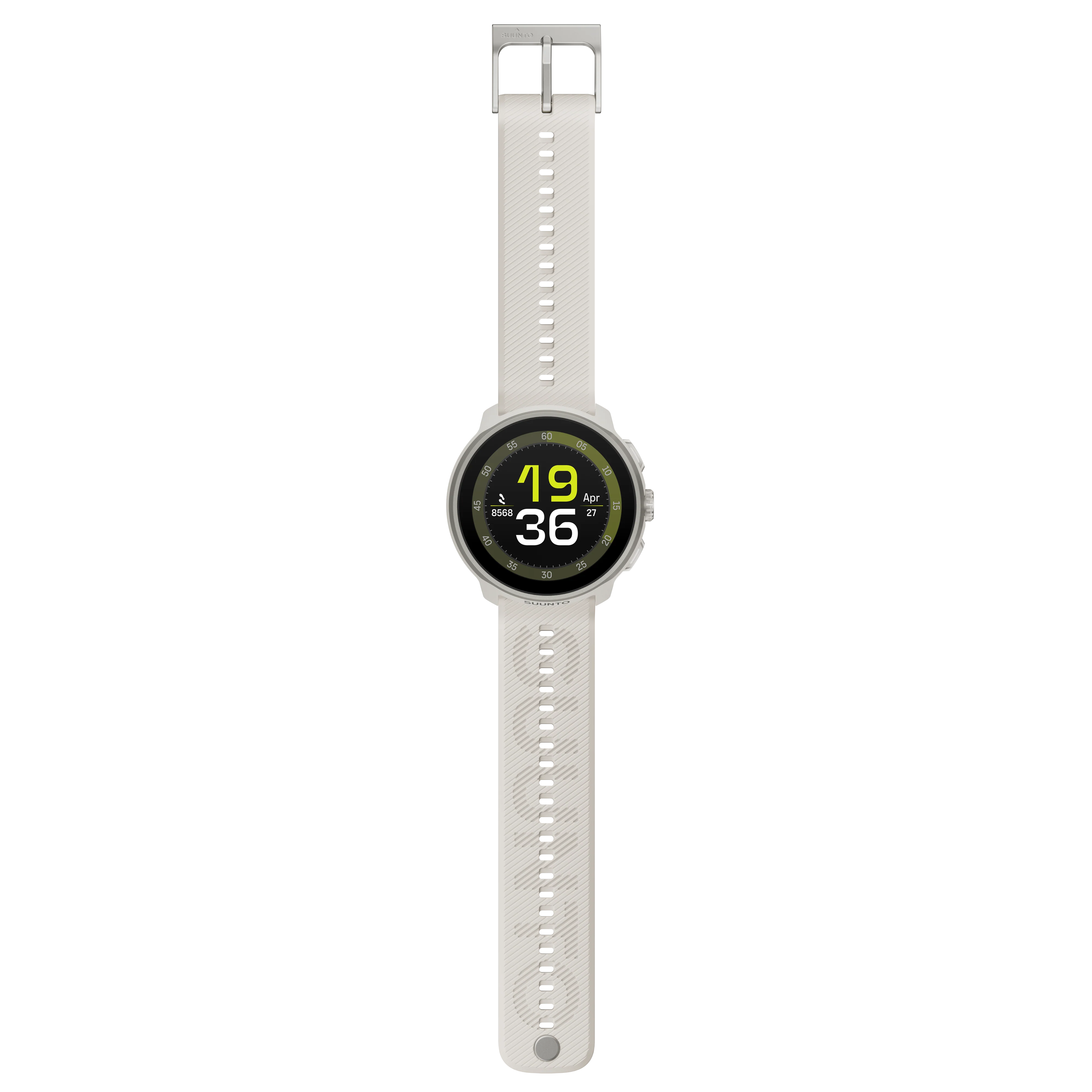 Suunto 22mm Athletic 6 Silicone Strap Frost Gray S+M - Image 2