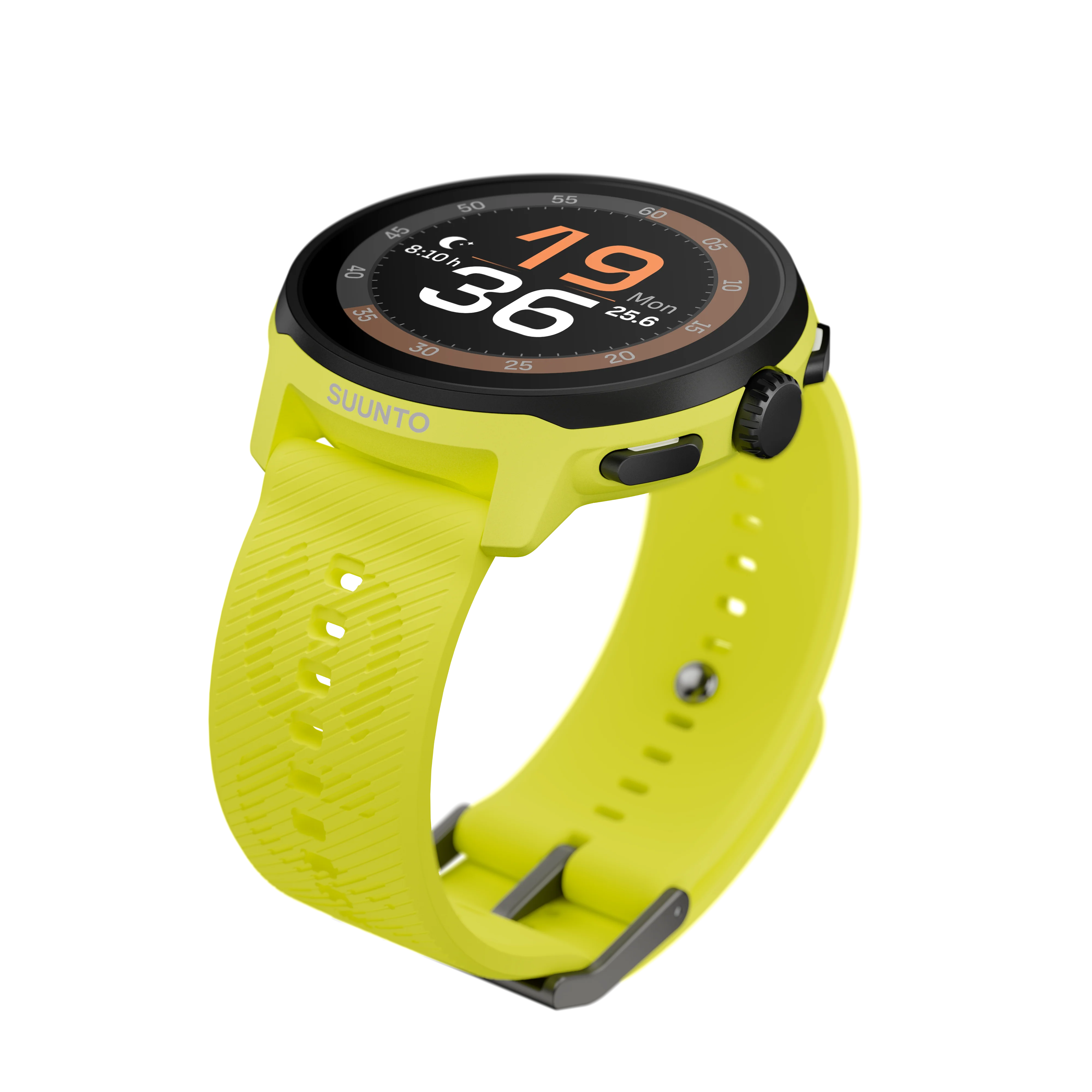 Suunto 22mm Athletic 6 Silicone Strap Lime S+M - Image 3
