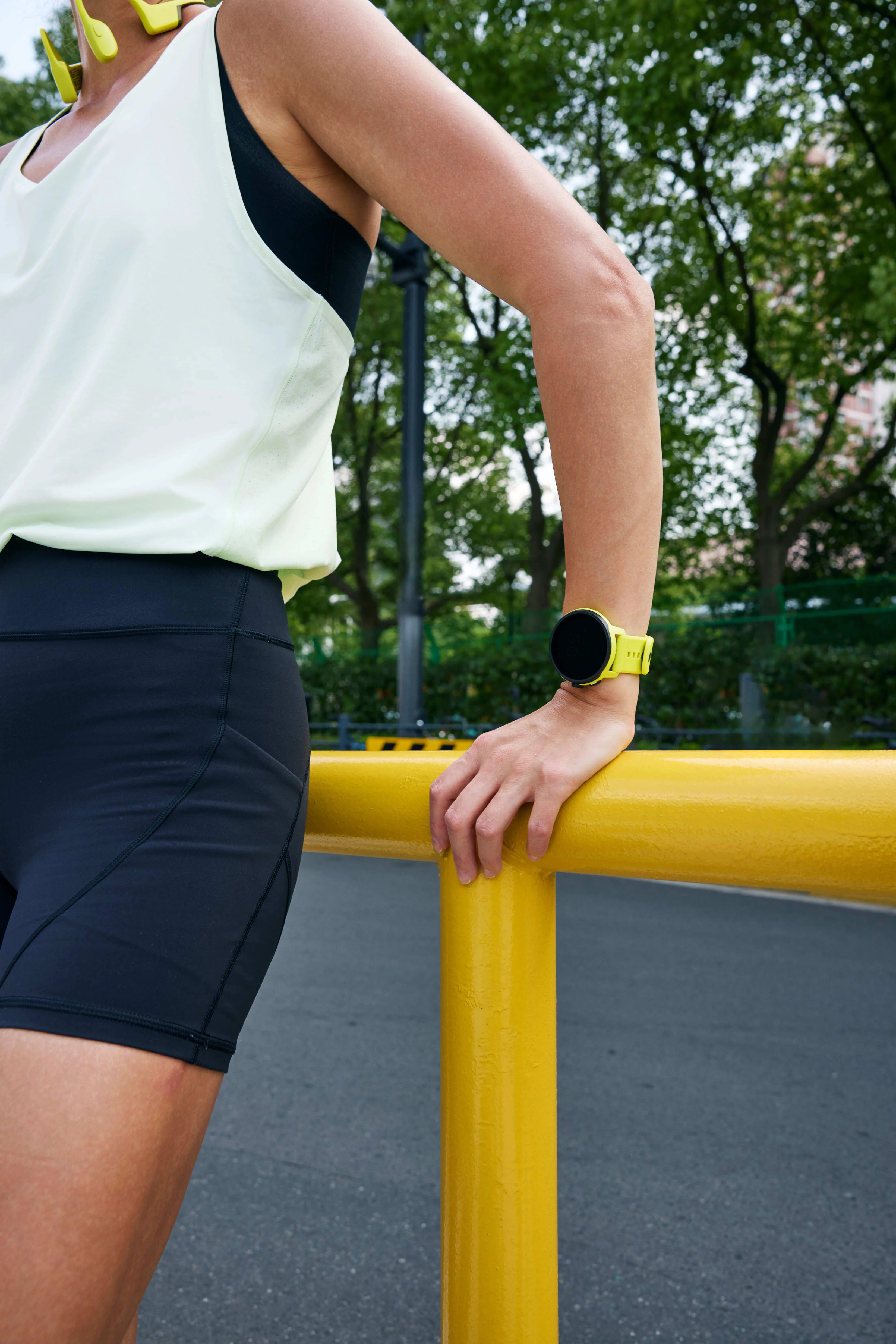 Suunto 22mm Athletic 6 Silicone Strap Lime S+M - Image 4