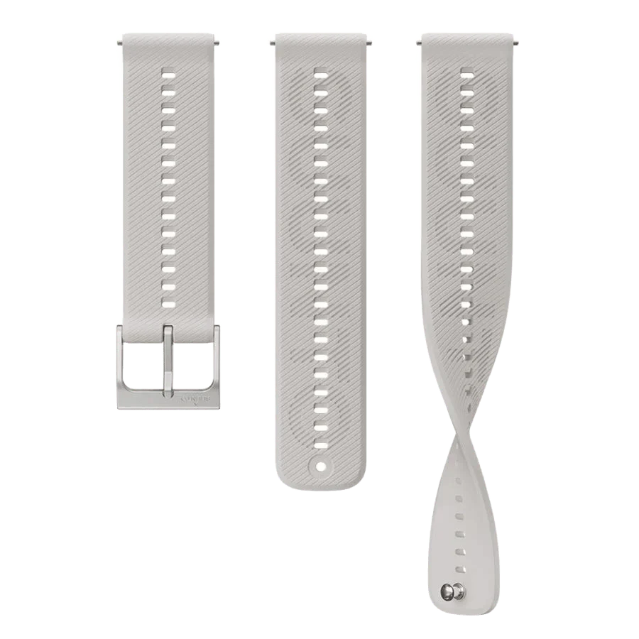 Suunto 22mm Athletic 6 Siliocne Strap Feather Gray S+M