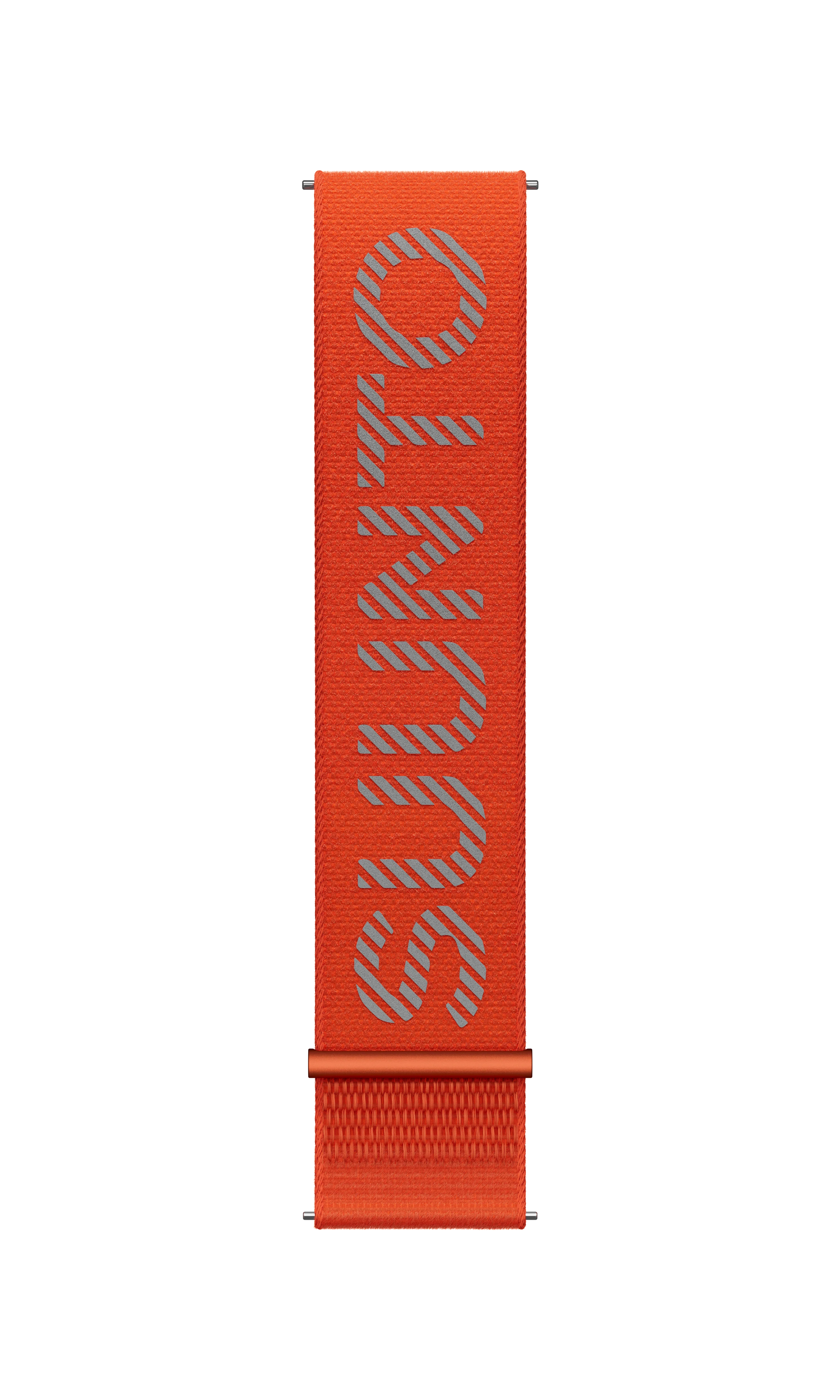 Suunto 22mm Athletic 7 Loop Textile Strap Coral Orange S/M+M/L