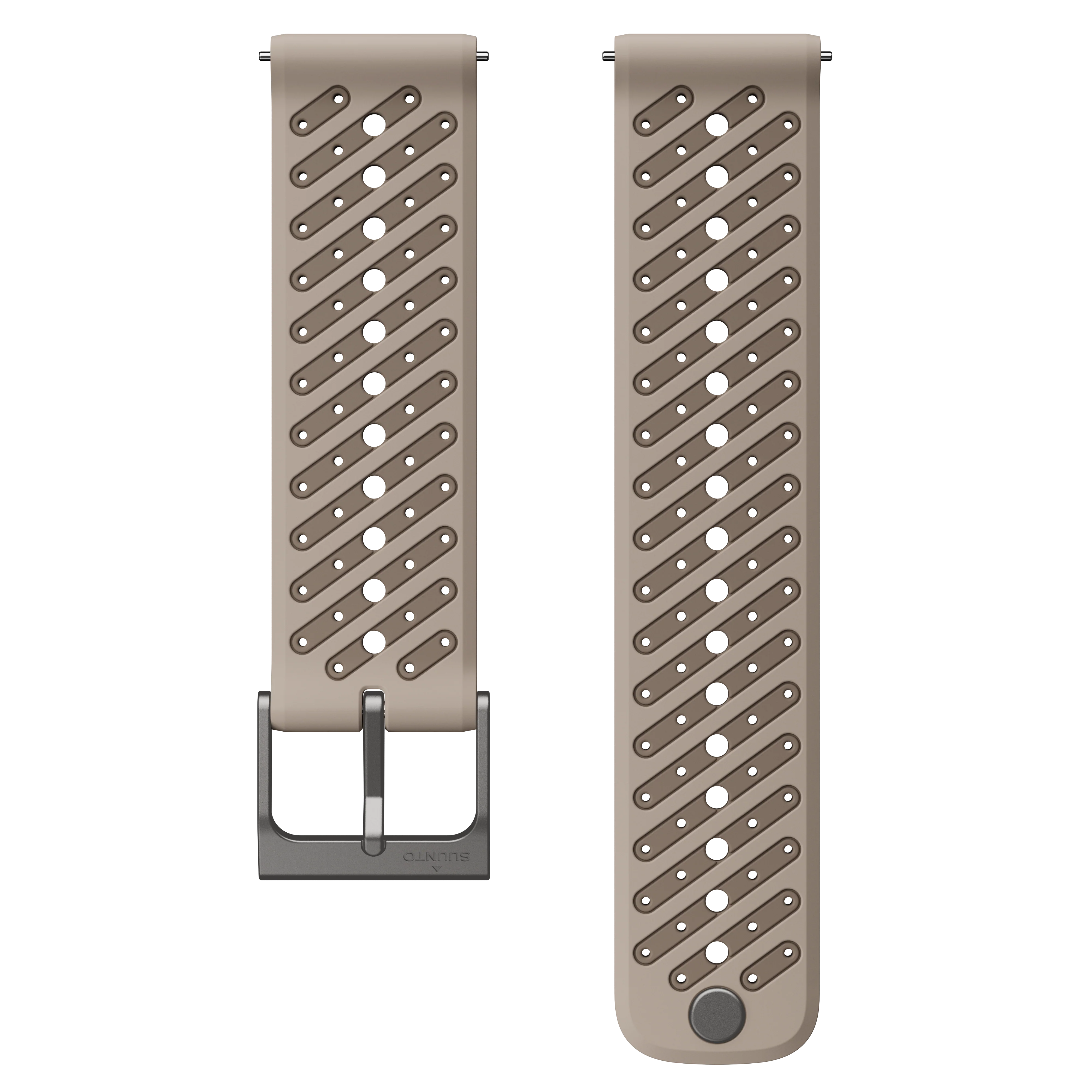 Suunto 22mm Athletic 8 Silicone Strap Trail Gray S+M - Image 2
