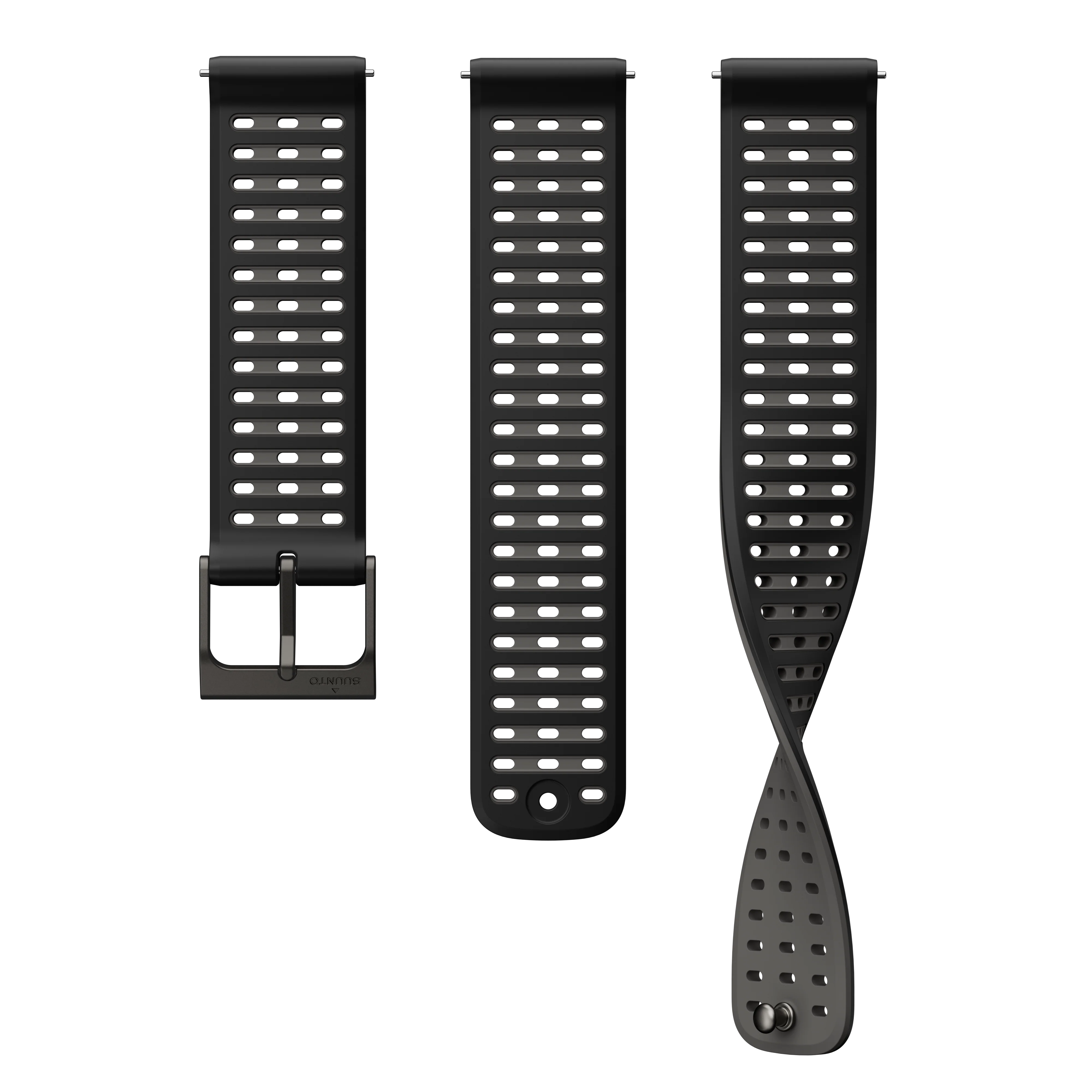 Suunto 22mm Athletic 9 Silicone Strap Black S+M