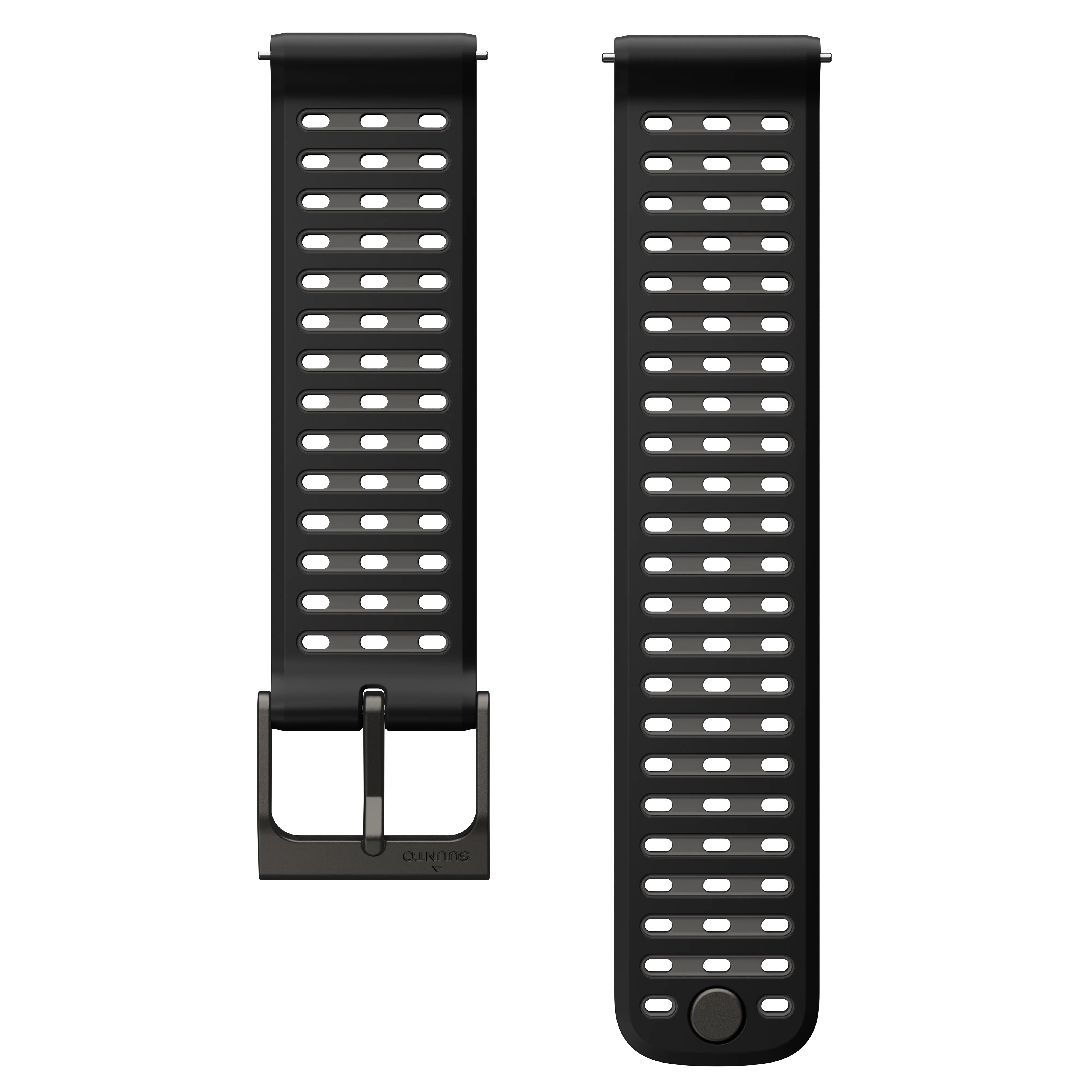 Suunto 22mm Athletic 9 Silicone Strap Black S+M - Image 2