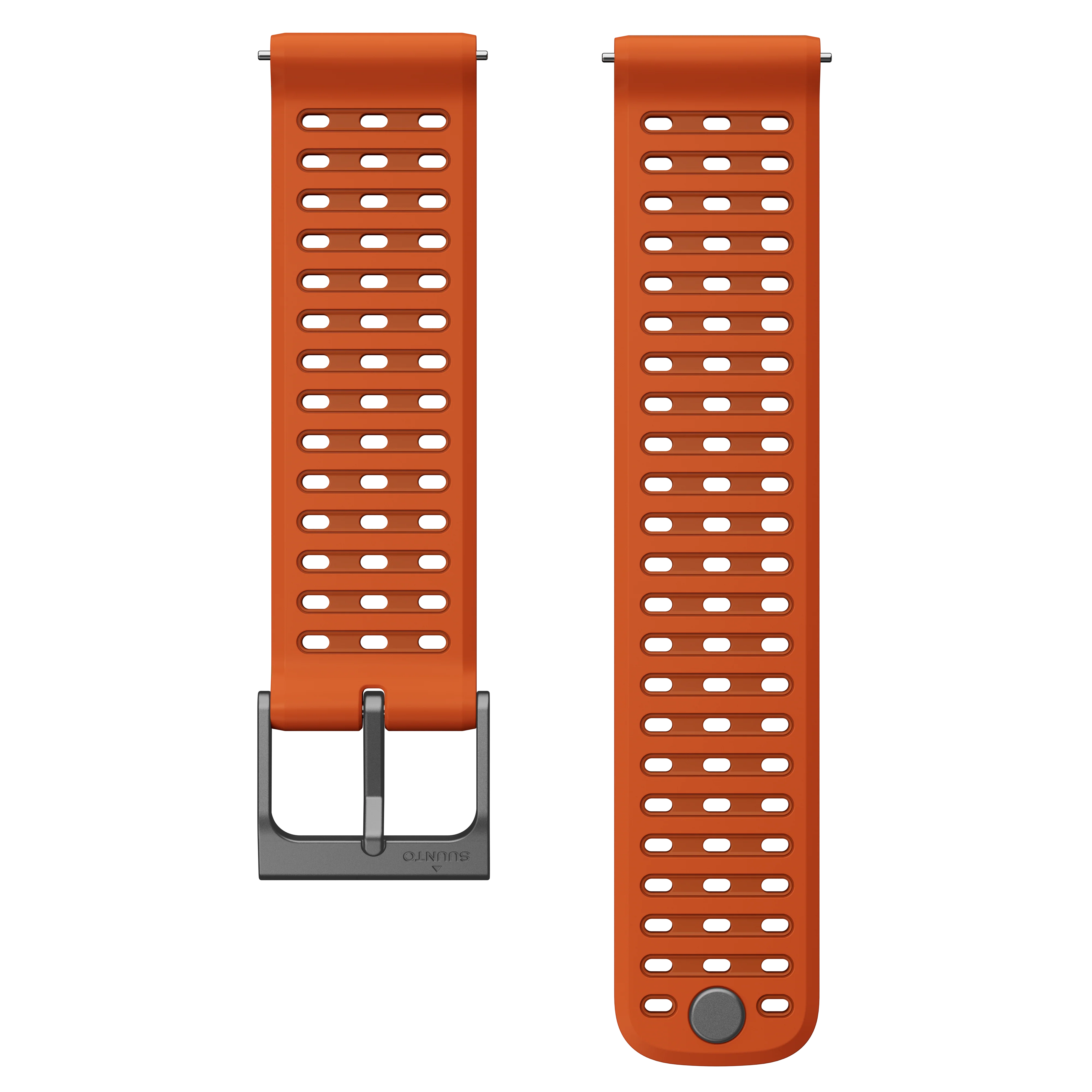 Suunto 22mm Athletic 9 Silicone Strap Canyon Orange S+M - Image 2