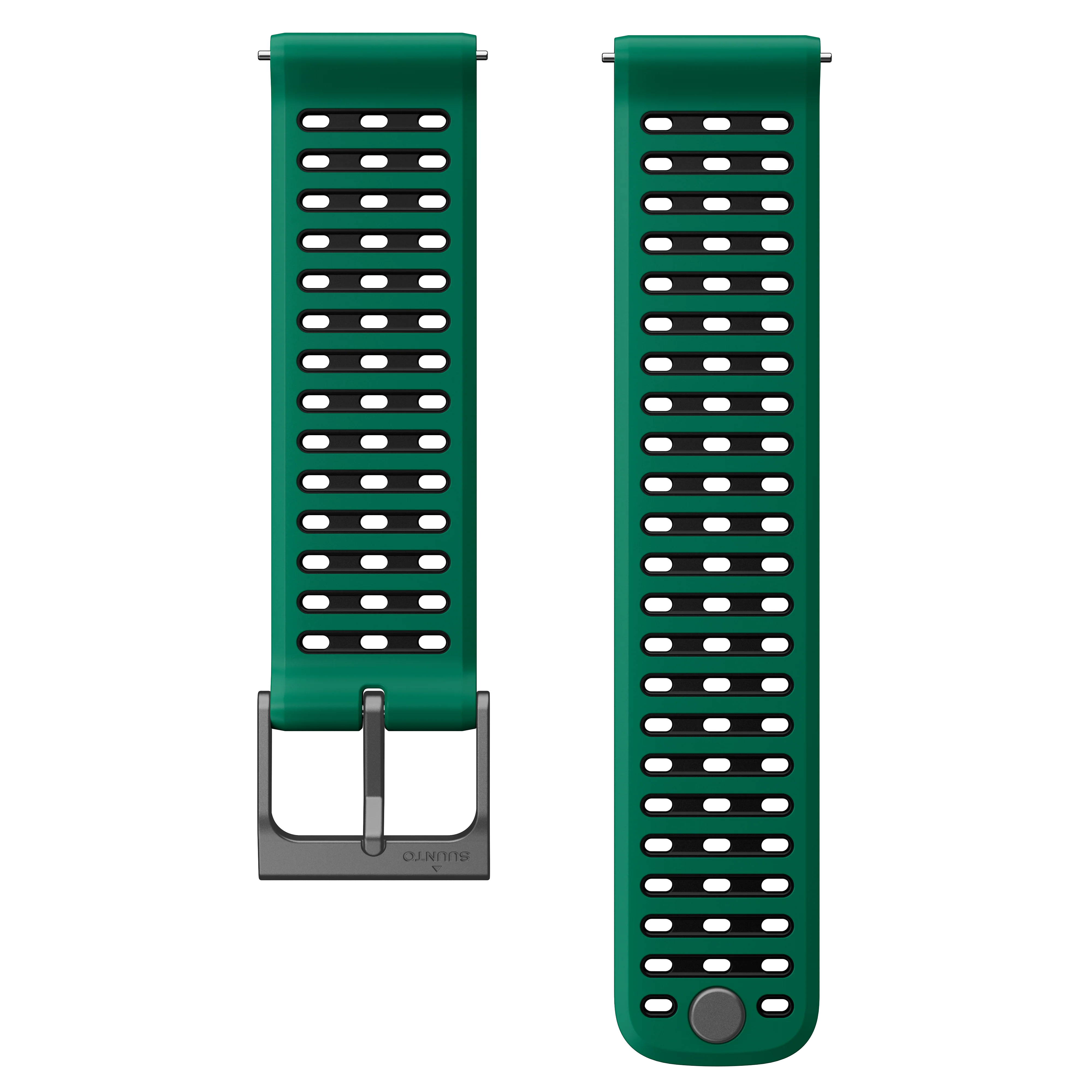 Suunto 22mm Athletic 9 Silicone Strap Pine Green S+M - Image 2