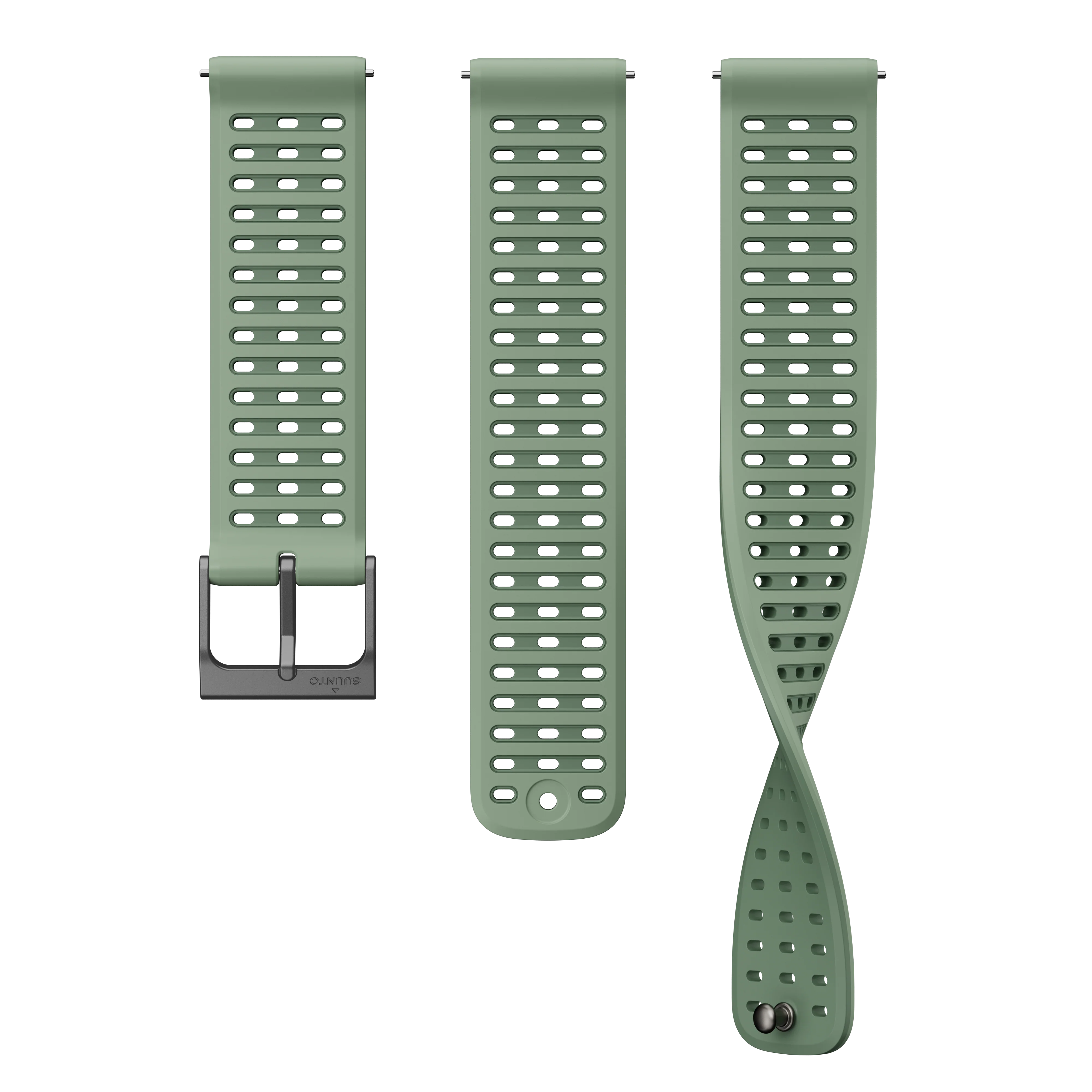 Suunto 22mm Athletic 9 Silicone Strap Sage Green S+M