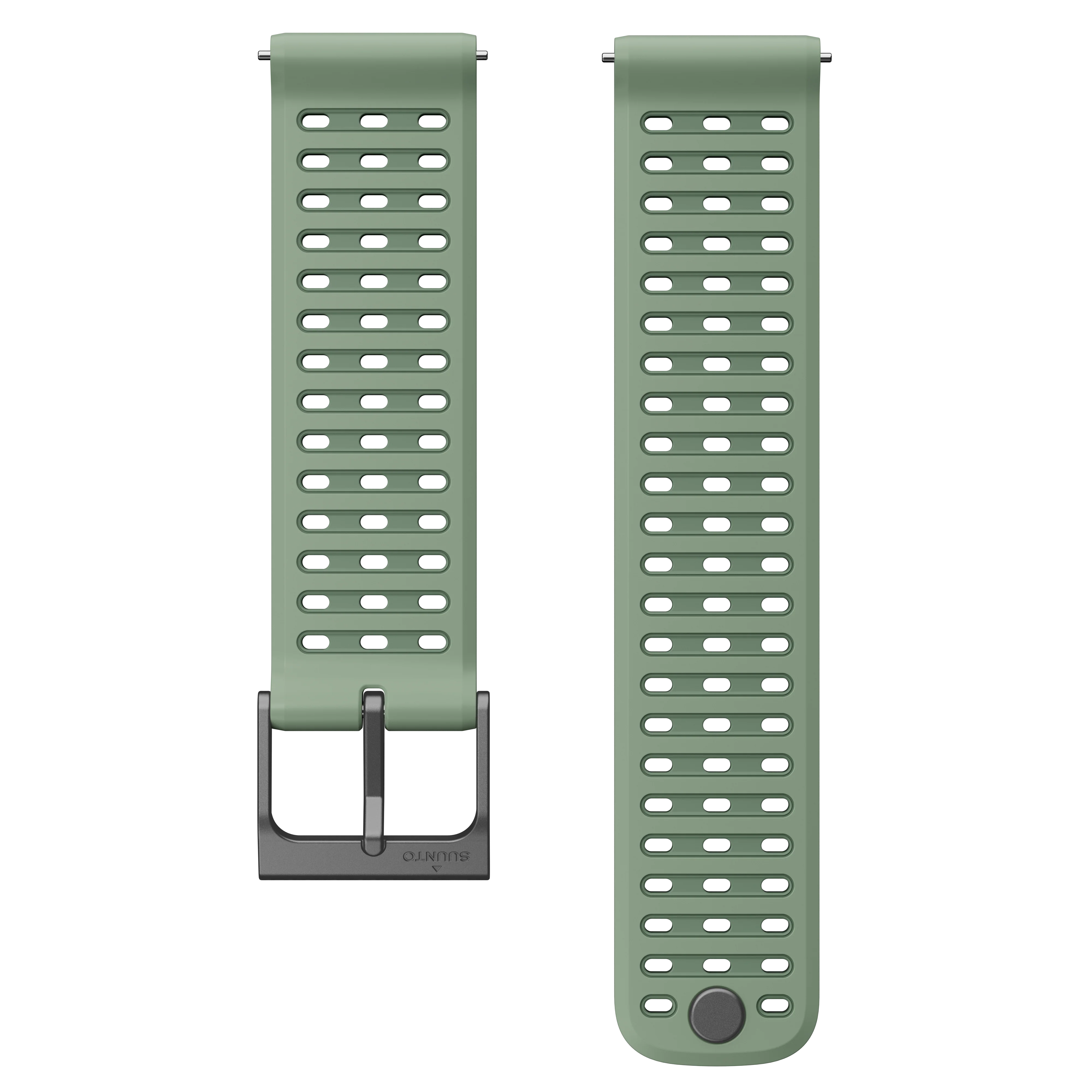 Suunto 22mm Athletic 9 Silicone Strap Sage Green S+M - Image 2