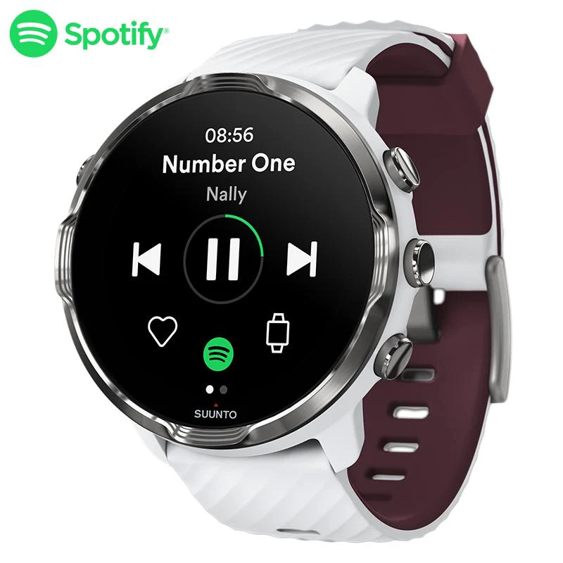 Suunto 7 White Burgundy - Image 2
