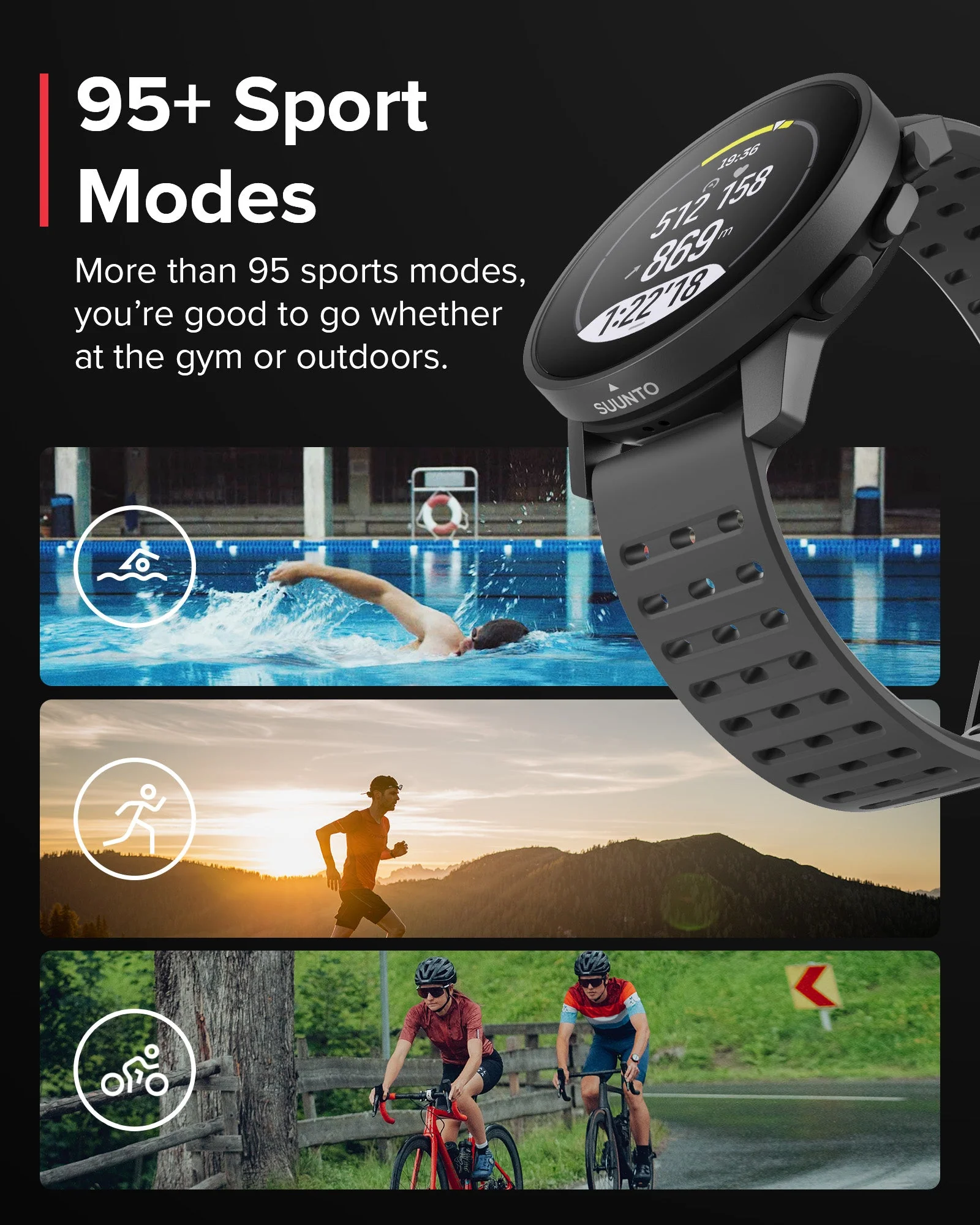 SUUNTO 9 PEAK PRO Pearl Gold - Image 9