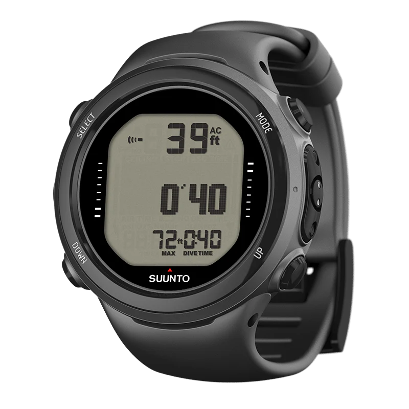 SUUNTO D4I NOVO BLACK-USB cable and extension strap included - Image 3