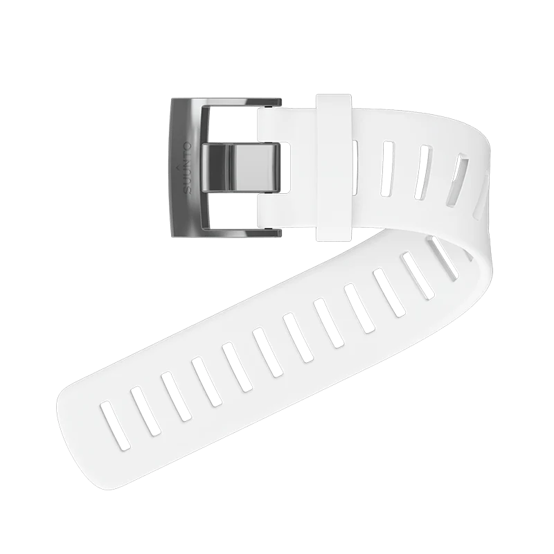 Suunto D4i Novo white silicone extension strap