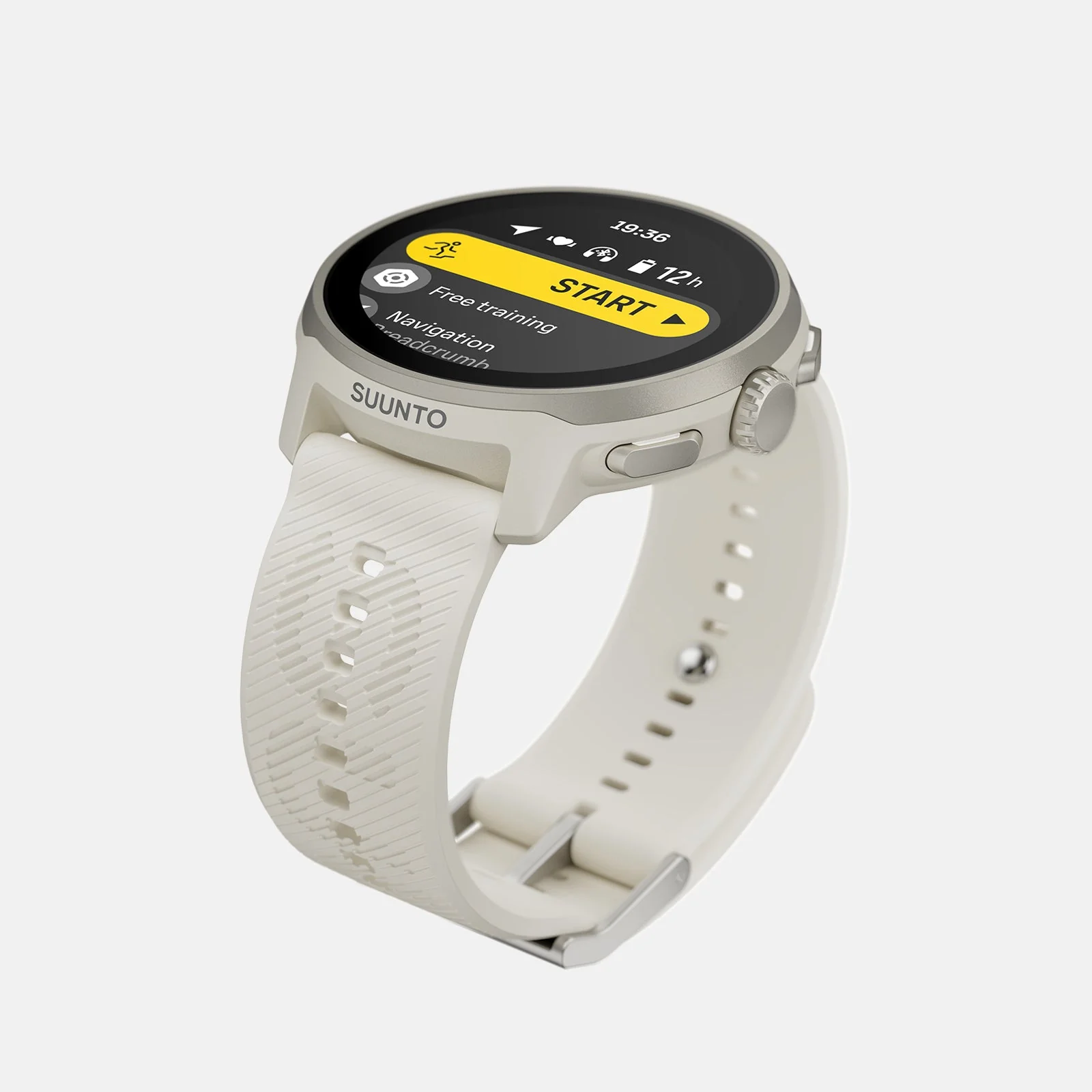 Suunto Run Frost Gray with Silicone Strap - Image 3