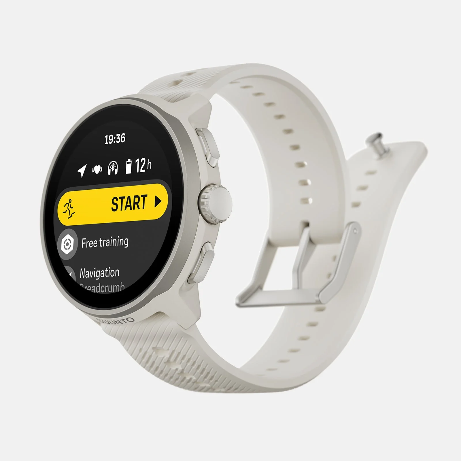 Suunto Run Frost Gray with Silicone Strap - Image 4